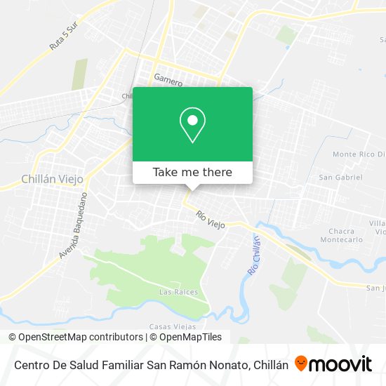 Centro De Salud Familiar San Ramón Nonato map