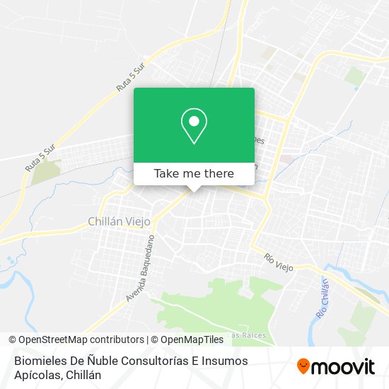 Biomieles De Ñuble Consultorías E Insumos Apícolas map