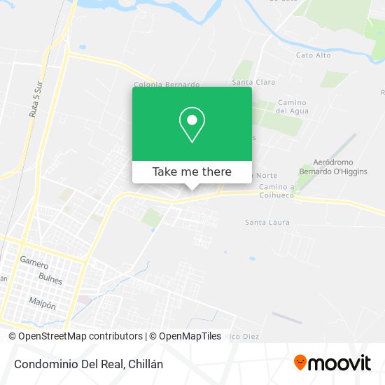 Mapa de Condominio Del Real