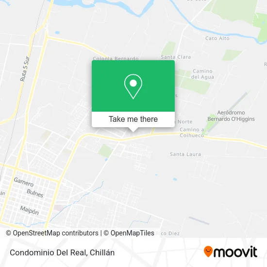 Condominio Del Real map