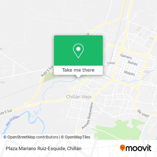 Plaza Mariano Ruiz-Esquide map