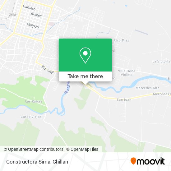 Constructora Sima map