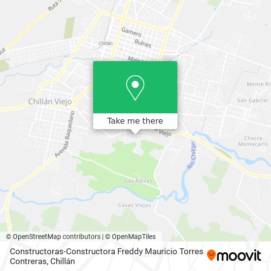 Constructoras-Constructora Freddy Mauricio Torres Contreras map