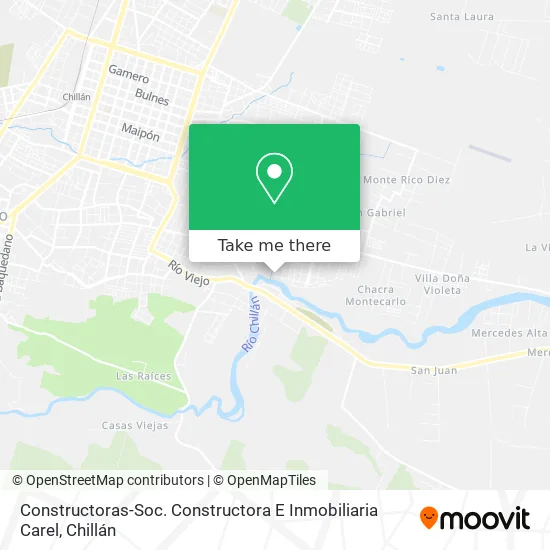 Mapa de Constructoras-Soc. Constructora E Inmobiliaria Carel