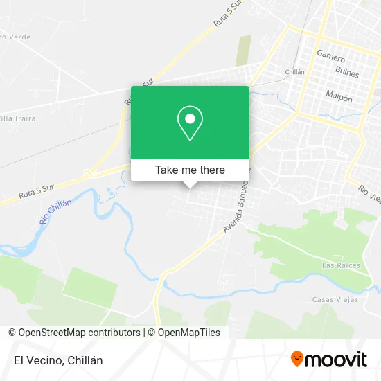 El Vecino map