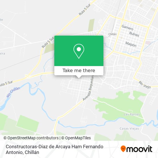 Constructoras-Diaz de Arcaya Ham Fernando Antonio map