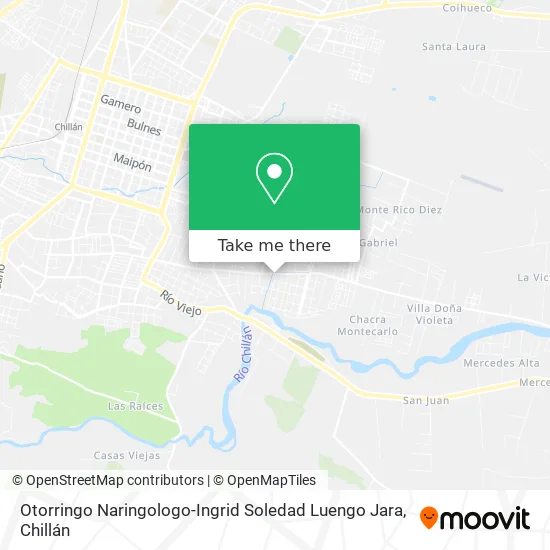 Otorringo Naringologo-Ingrid Soledad Luengo Jara map