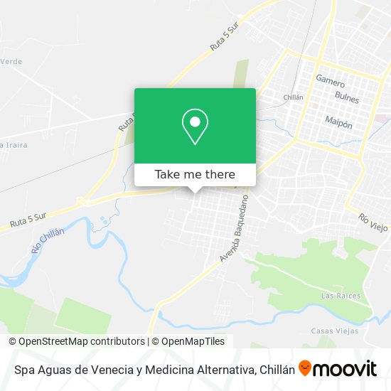 Spa Aguas de Venecia y Medicina Alternativa map