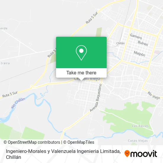 Ingeniero-Morales y Valenzuela Ingenieria Limitada map