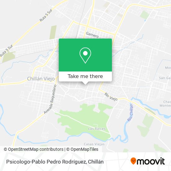 Psicologo-Pablo Pedro Rodríguez map