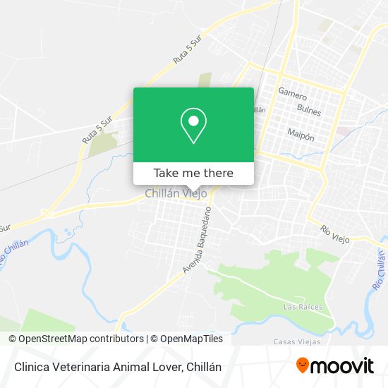 Clinica Veterinaria Animal Lover map