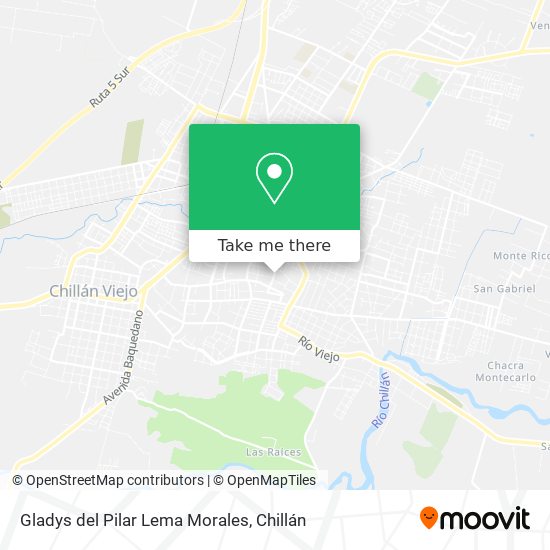 Gladys del Pilar Lema Morales map