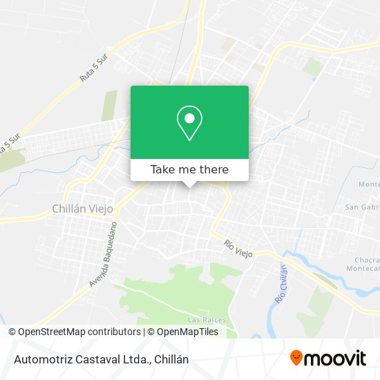 Automotriz Castaval Ltda. map