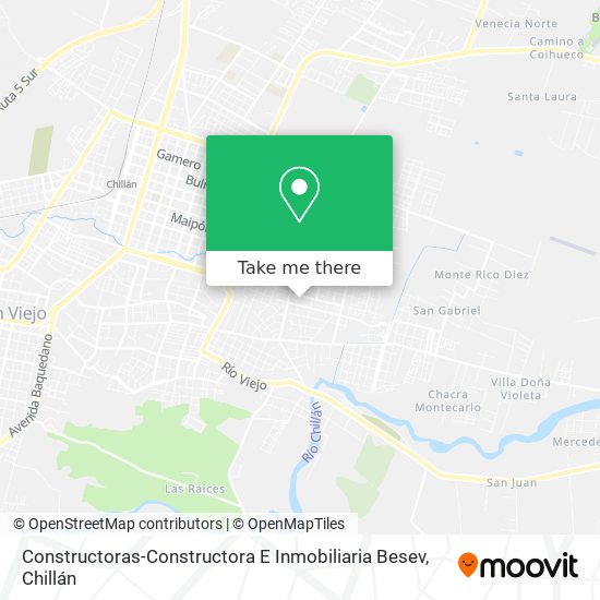 Constructoras-Constructora E Inmobiliaria Besev map