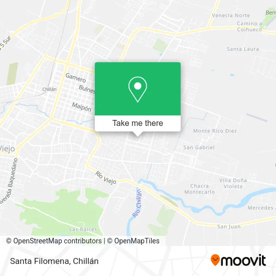 Santa Filomena map