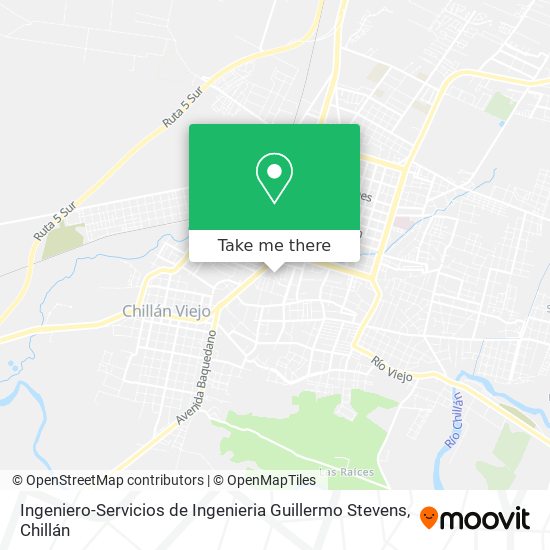Ingeniero-Servicios de Ingenieria Guillermo Stevens map
