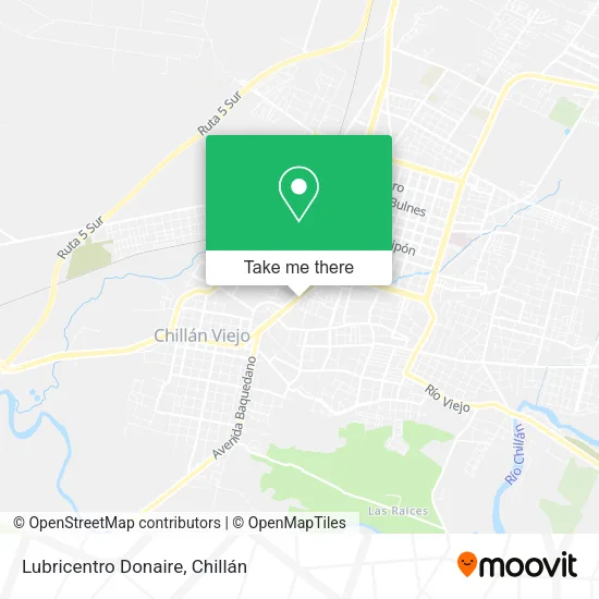 Mapa de Lubricentro Donaire