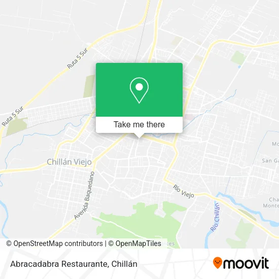 Mapa de Abracadabra Restaurante