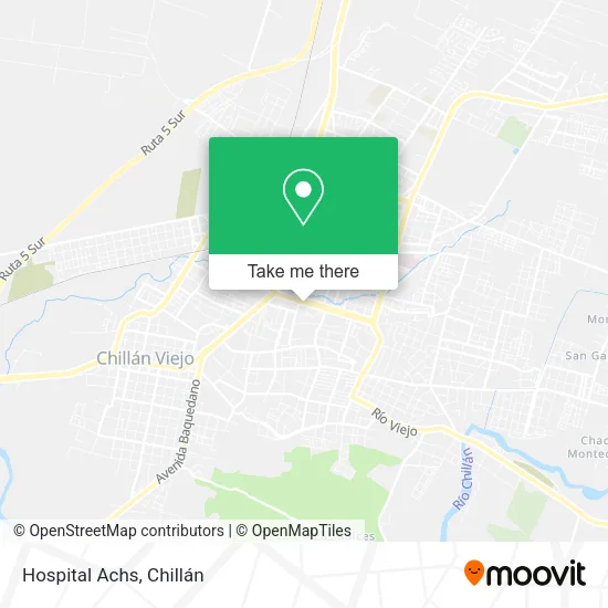 Mapa de Hospital Achs