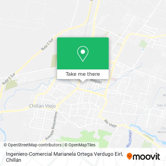 Ingeniero-Comercial Marianela Ortega Verdugo Eirl map