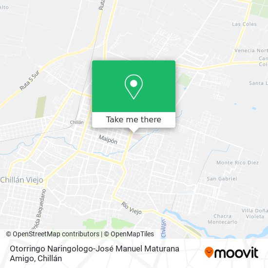 Otorringo Naringologo-José Manuel Maturana Amigo map