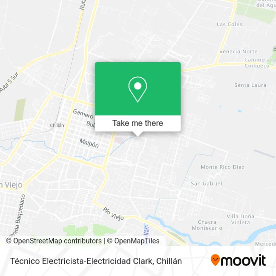 Técnico Electricista-Electricidad Clark map