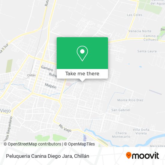 Peluqueria Canina Diego Jara map