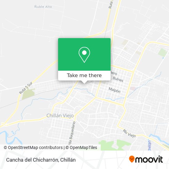 Cancha del Chicharrón map