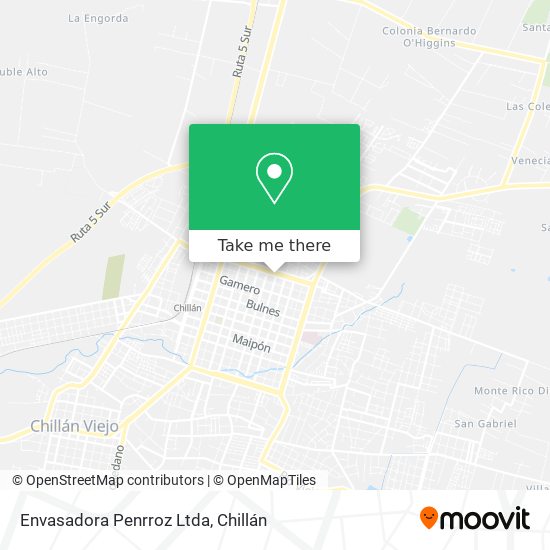 Envasadora Penrroz Ltda map