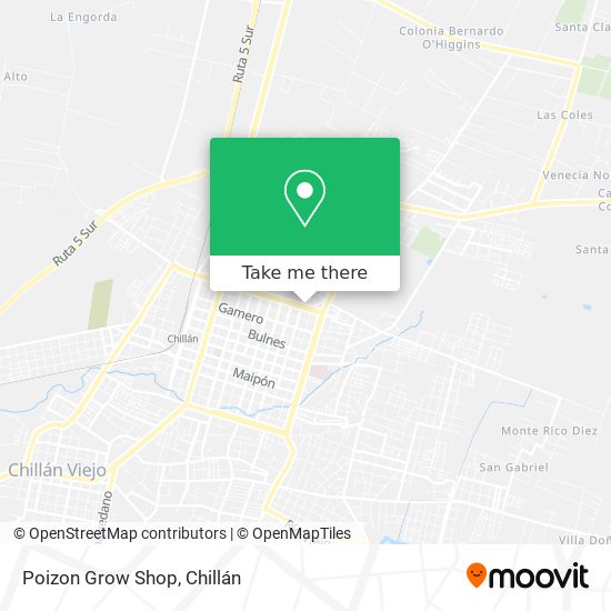 Poizon Grow Shop map