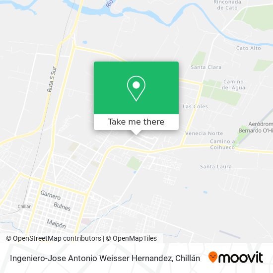Ingeniero-Jose Antonio Weisser Hernandez map