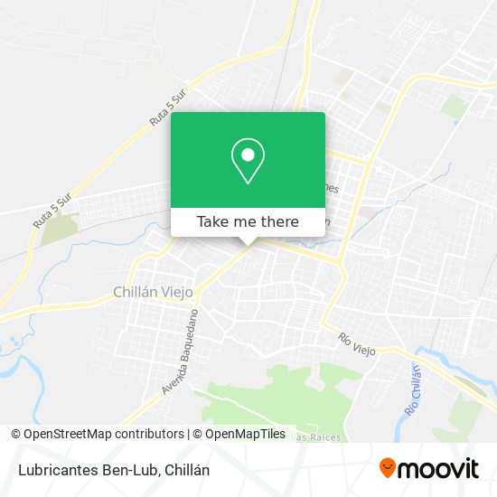 Lubricantes Ben-Lub map