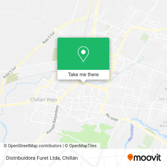 Distribuidora Furet Ltda map