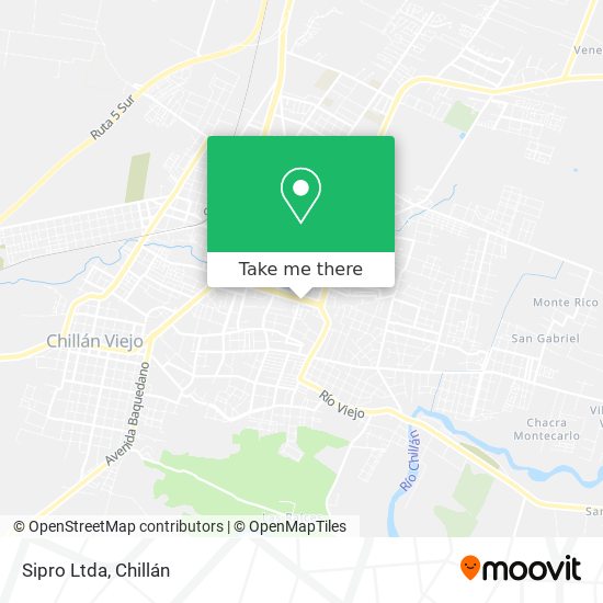 Sipro Ltda map