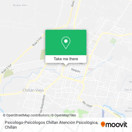 Psicologo-Psicólogos Chillan Atención Psicológica map