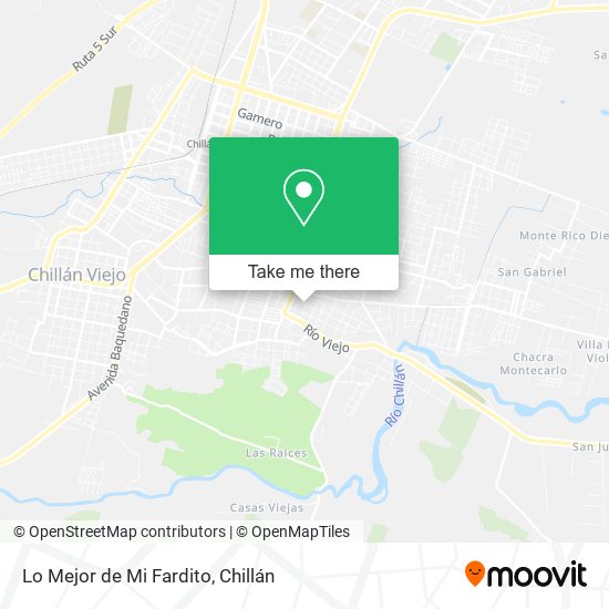 Lo Mejor de Mi Fardito map