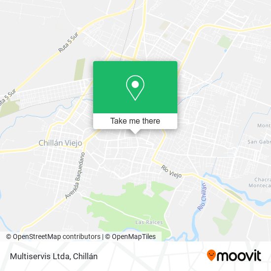 Multiservis Ltda map