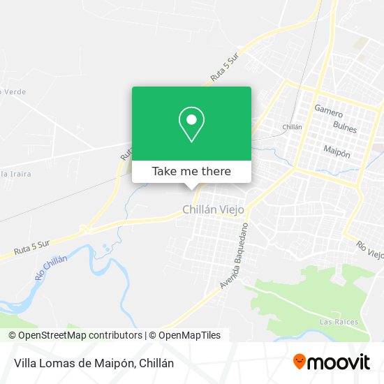 Villa Lomas de Maipón map