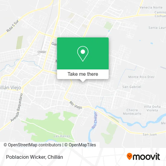 Mapa de Poblacion Wicker