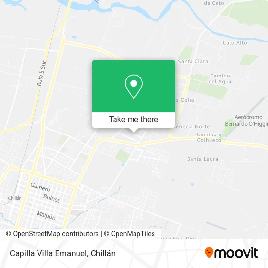 Capilla Villa Emanuel map