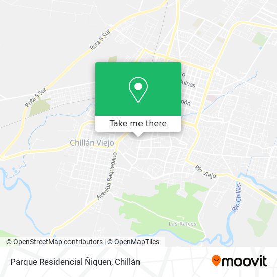 Parque Residencial Ñiquen map