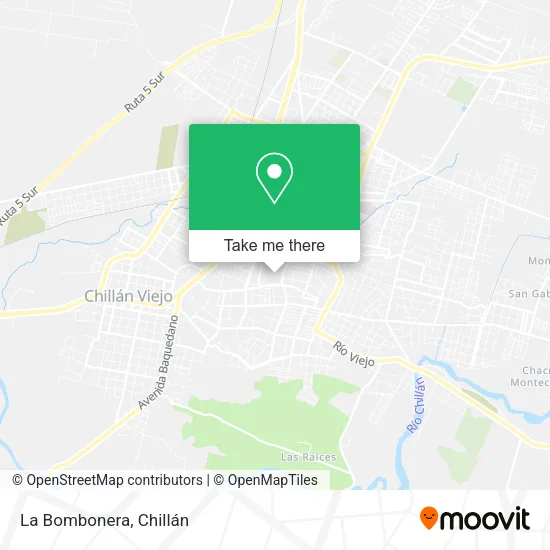 La Bombonera map