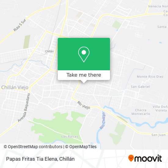 Papas Fritas Tia Elena map