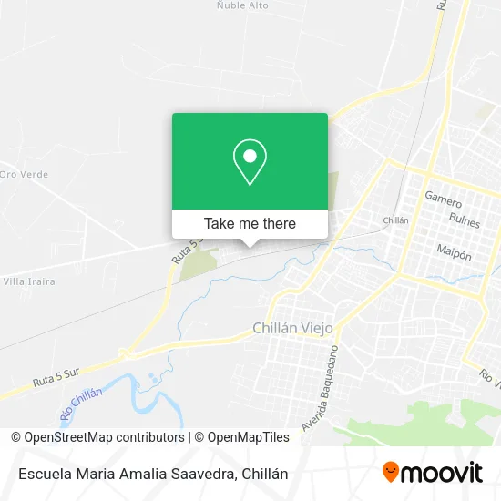 Escuela Maria Amalia Saavedra map