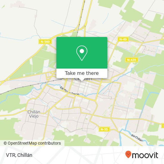 VTR map