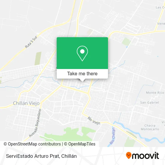 ServiEstado Arturo Prat map