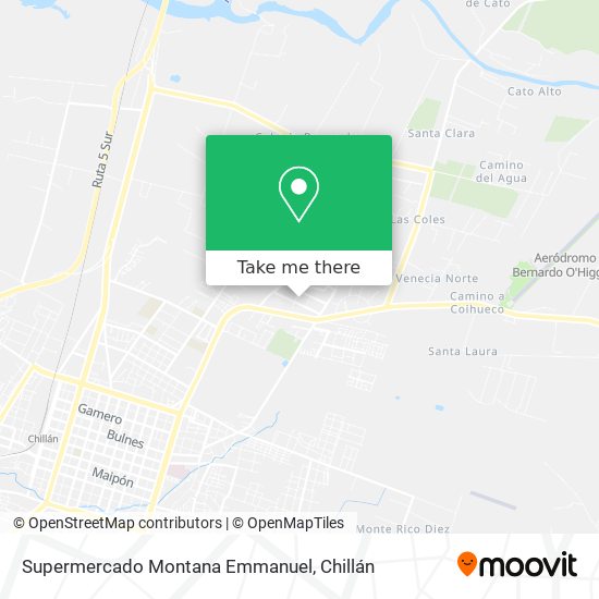 Supermercado Montana Emmanuel map