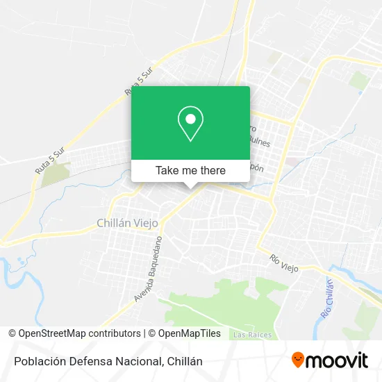 Mapa de Población Defensa Nacional