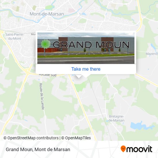 Mapa Grand Moun