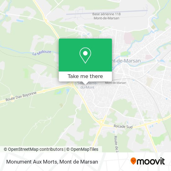 Monument Aux Morts map